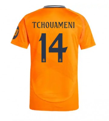 Real Madrid Aurelien Tchouameni #14 Bortatröja 2024-25 Kortärmad